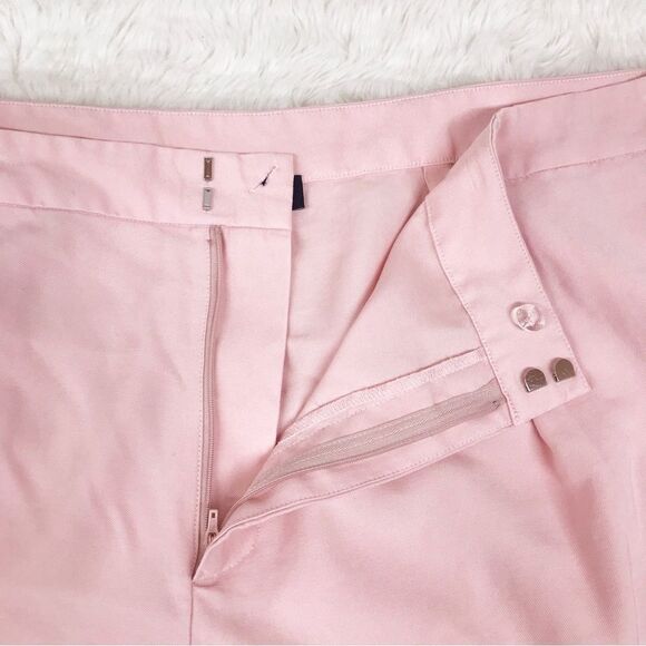 ELOQUII Blush Pink Ankle‎ Length Trouser Pant Lightweight Pastel Career Size 28 - Picture 5 of 12